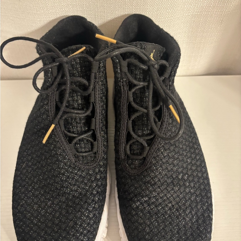 Jordan Future Black and White Sneakers
